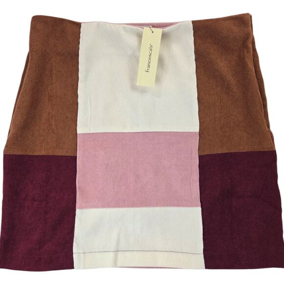 Francesca's Collections Dresses & Skirts - Francesca's  | Color Block Mini Skirt | Size Small